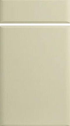 Pisa Super Matt Alabaster Kitchen Doors