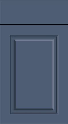 Carlton Matt Colonial Blue Kitchen Doors