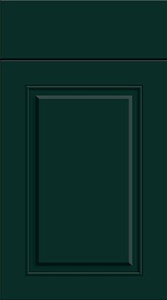 Carlton Super Matt Fir Green Kitchen Doors