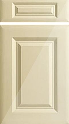 York High Gloss Cream Kitchen Doors