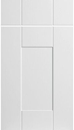 Buckingham Legno White Kitchen Doors