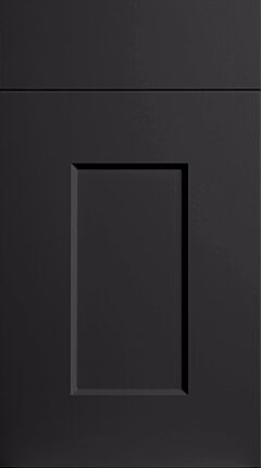 Cambridge Matt Black Kitchen Doors