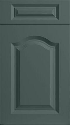 Canterbury Matt Kombu Green Kitchen Doors