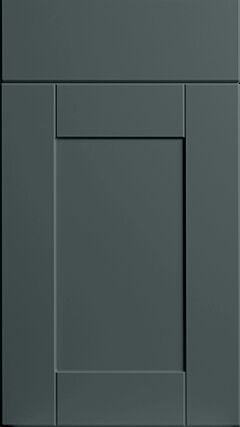 Shaker Matt Kombu Green Kitchen Doors