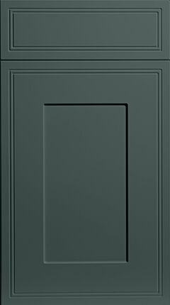 Tullymore Matt Kombu Green Kitchen Doors