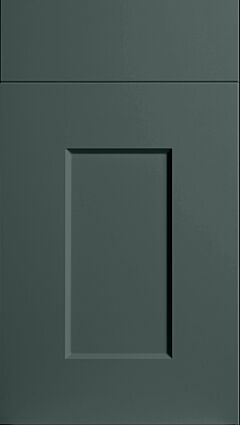 Cambridge Matt Kombu Green Kitchen Doors