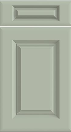 York Matt Sage Green Kitchen Doors