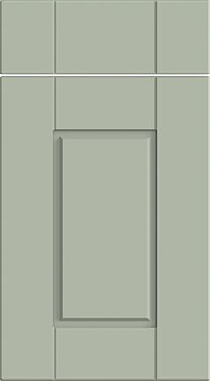 Surrey Matt Sage Green Kitchen Doors