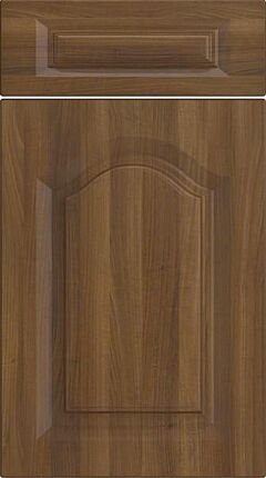 Sussex Medium Walnut Kitchen Doors