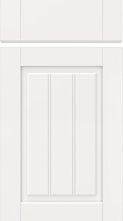 Newport Paint Flow Matt White Kitchen Doors