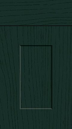 Carrick Paint Flow Matt Fir Green Kitchen Doors