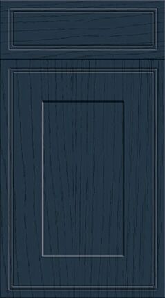 Tullymore Paint Flow Matt Indigo Blue Kitchen Doors