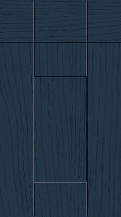 Warwick Paint Flow Matt Indigo Blue Kitchen Doors