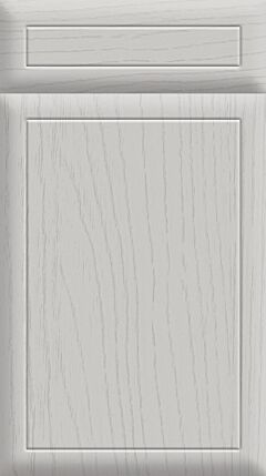 Euroline Paint Flow Matt Light Grey Kitchen Doors