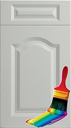 Canterbury Paintable Vinyl Kitchen Doors