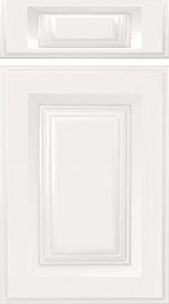 Palermo Porcelain White Kitchen Doors