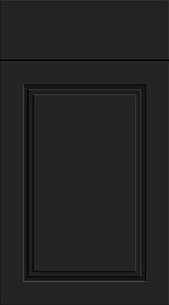 Paris Matt Black Kitchen Doors