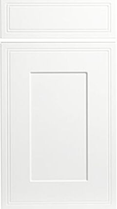 Tullymore Satin White Kitchen Doors