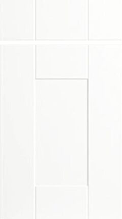 Warwick Satin White Kitchen Doors