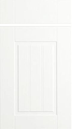 Newport Satin White Kitchen Doors