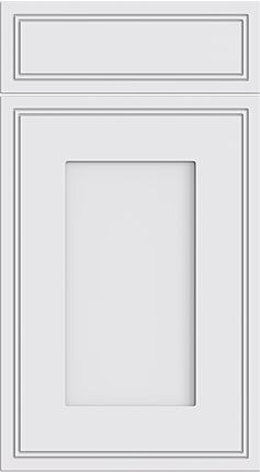 Tullymore Super Matt White Kitchen Doors