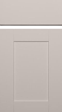 Wessex Supermatt White Grey Kitchen Doors