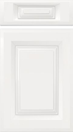 York Porcelain White Kitchen Doors