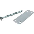 Steel joining plates and screws