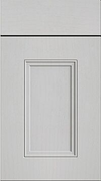 Buxton Paint Flow Matt Light Grey Kitchen Doors