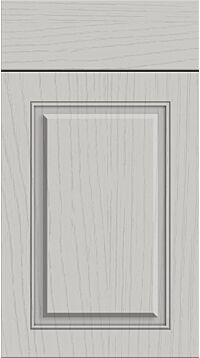 Carlton Paint Flow Matt Light Grey Kitchen Doors