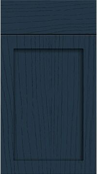 Oakham Paint Flow Matt Indigo Blue Kitchen Doors