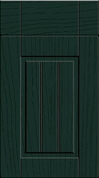 Newport Paint Flow Matt Fir Green Kitchen Doors