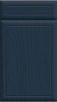 Euroline Paint Flow Matt Indigo Blue Kitchen Doors