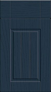 Newport Paint Flow Matt Indigo Blue Kitchen Doors