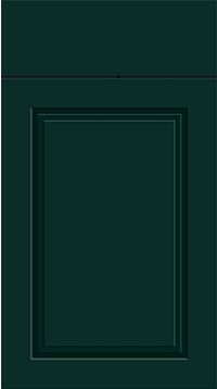 Paris Paint Flow Matt Fir Green Kitchen Doors