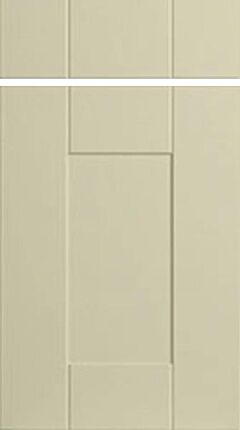 Warwick Super Matt Alabaster Kitchen Doors