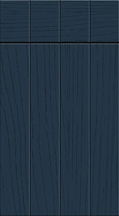 Austin Paint Flow Matt Indigo Blue Kitchen Doors