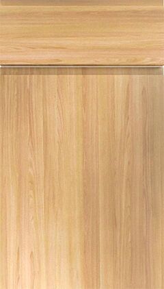 Handleless Beech Kitchen Doors