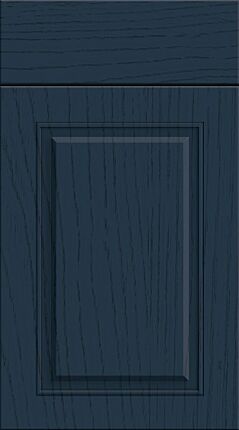 Carlton Paint Flow Matt Indigo Blue Kitchen Doors