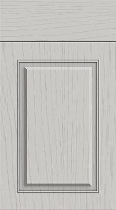 Carlton Paint Flow Matt Light Grey Kitchen Doors