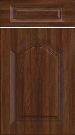 Sussex Dark Walnut Kitchen Doors