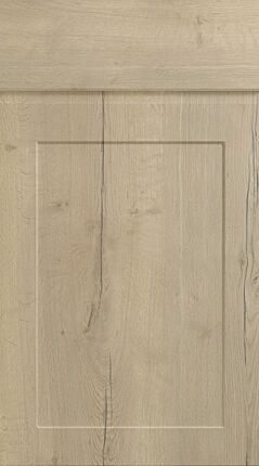 Elland Halifax Natural Oak Kitchen Door