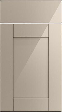 Wessex High Gloss Cashmere Kitchen Doors