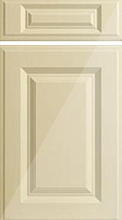 Palermo High Gloss Cream Kitchen Doors