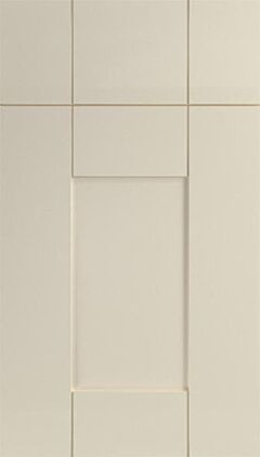 Buckingham High Gloss Ivory Kitchen Doors