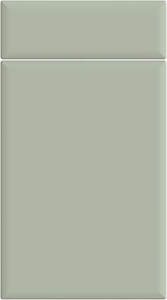 Lincoln Matt Sage Green Kitchen Doors