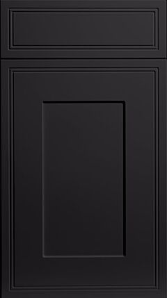 Tullymore Matt Black Kitchen Doors