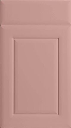 Ashford Matt Blush Pink Kitchen Doors