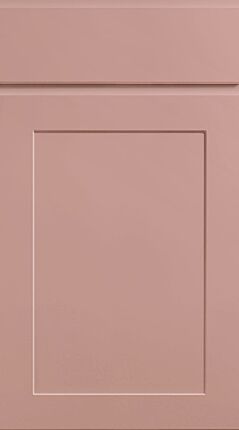 Elland Matt Blush Pink Kitchen Door