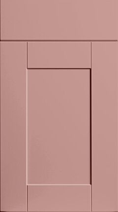 Shaker Matt Blush Pink Kitchen Doors